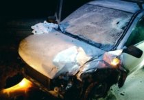 В Курской области при аварии у села Бараново получил ранения водитель Lada Kalina