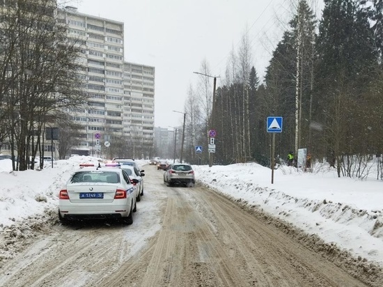 Renault сбил пятилетнего пешехода в Петрозаводске