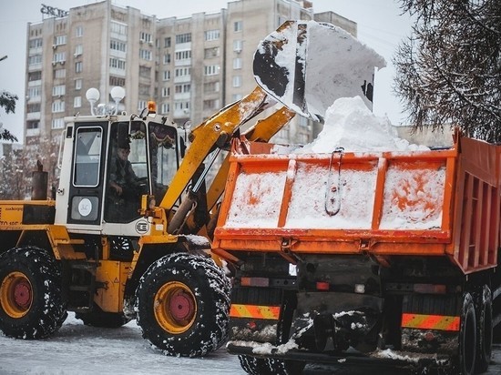 Владимирский снег будут вывозить на новое место