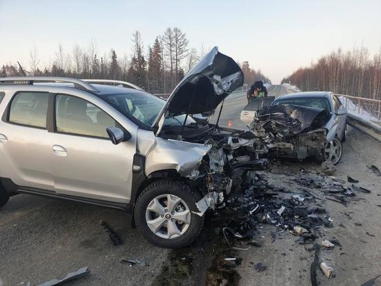 В серьезном ДТП на трассе Ямала пострадали 2 малышей и 2 взрослых