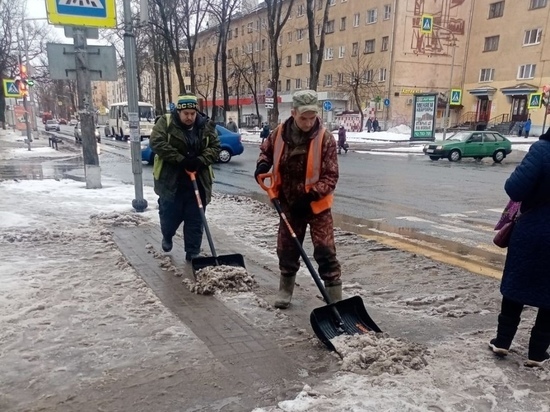 Администрация Пскова: «Одномоментно убрать город после снегопада невозможно»