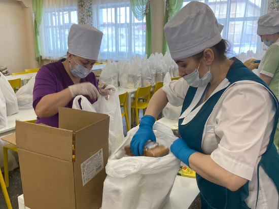 На Ямале 2 февраля начнется выдача продуктов школьникам и детсадовцам на дистанте