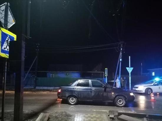 В кубанском селе на пешеходном переходе сбили женщину