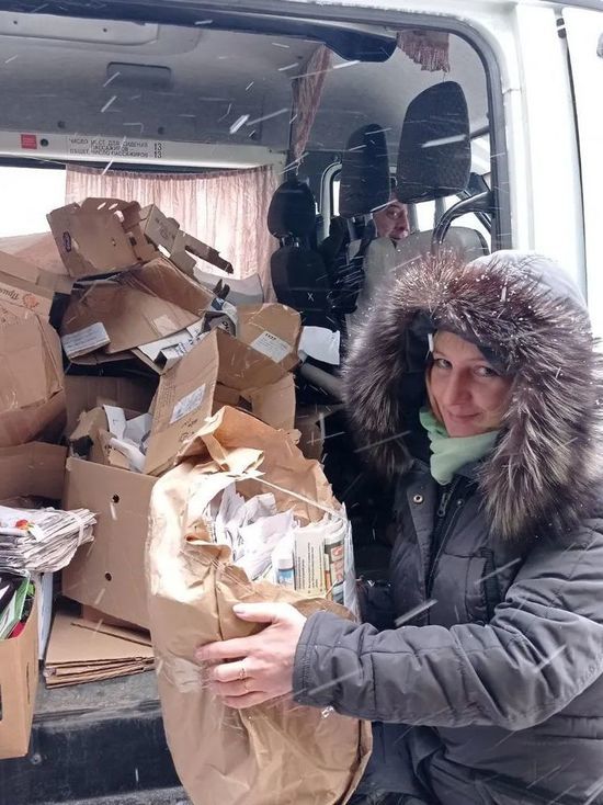 Серпуховичи собрали ценное вторсырье