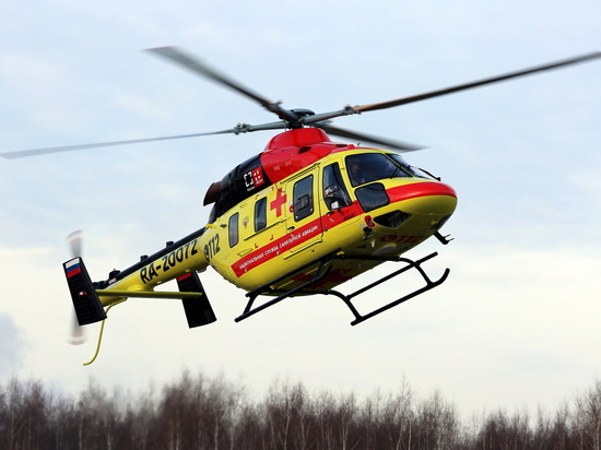 Новенький вертолет «Ансат» будет перевозить пациентов в Новгородской области