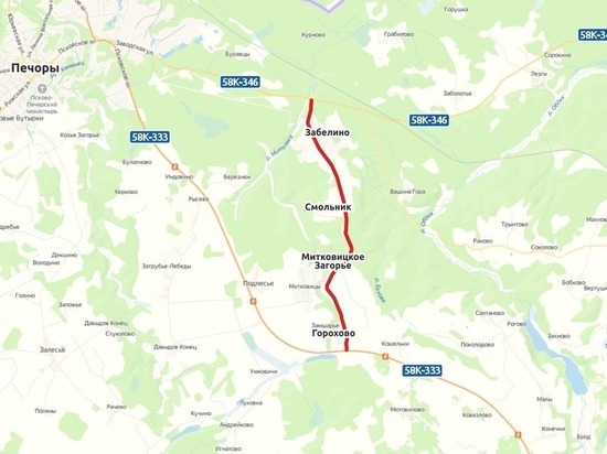 7 км дороги отремонтируют в Печорском районе