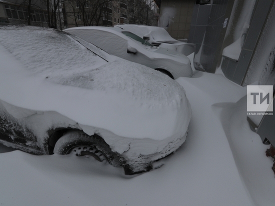 На Казань обрушится треть февральской нормы снега за два дня