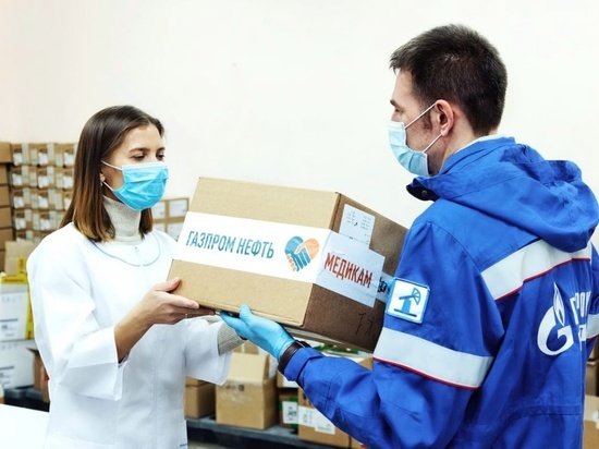 Нефтяники Ноябрьска передали больнице лекарства от коронавируса