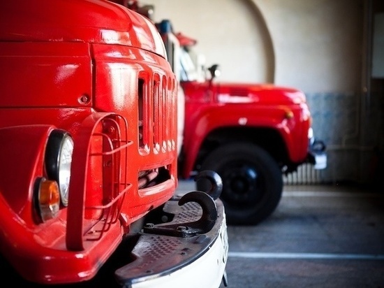 В Сафонове на улице Ковалева горела баня