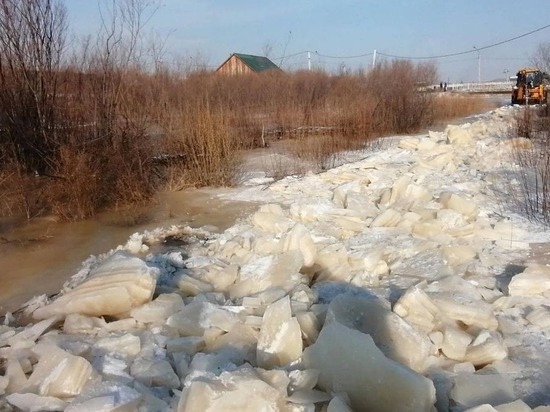 Власти Читы отсыпают русло реки в Песчанке из-за выхода грунтовых вод