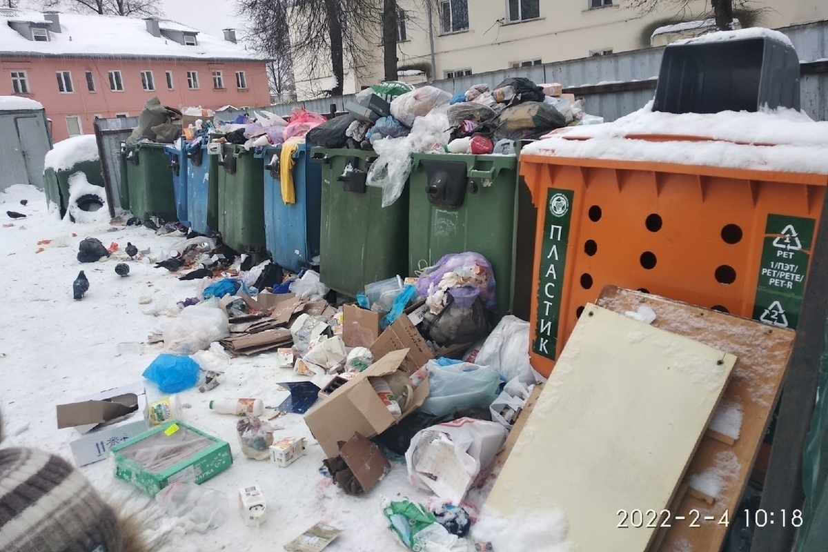 Жители Смоленска жалуются на мусорные завалы возле жилых домов - МК Смоленск