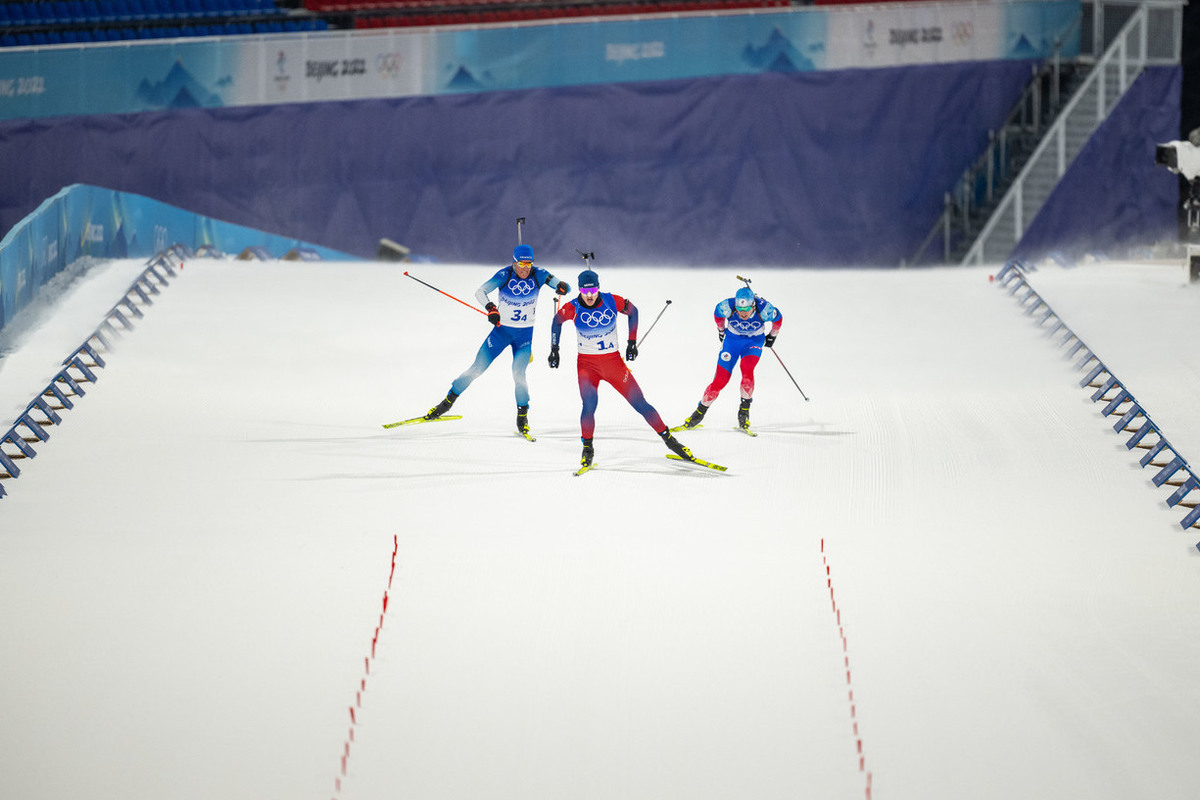 На биатлонном стадионе Хуалиньдун Россия добыла вторую медаль Олимпийских игр-2022