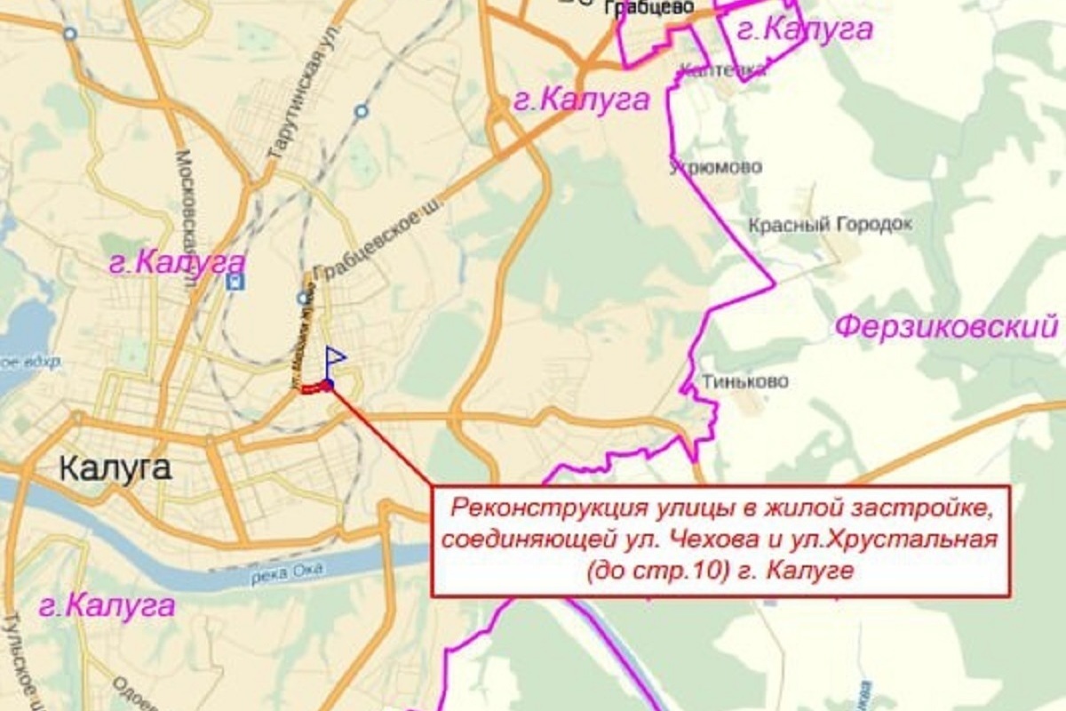 Новая стройка 2 калуга карта
