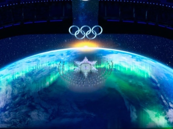 На открытии Олимпийских игр в Пекине продемонстрировали мурманское северное сияние