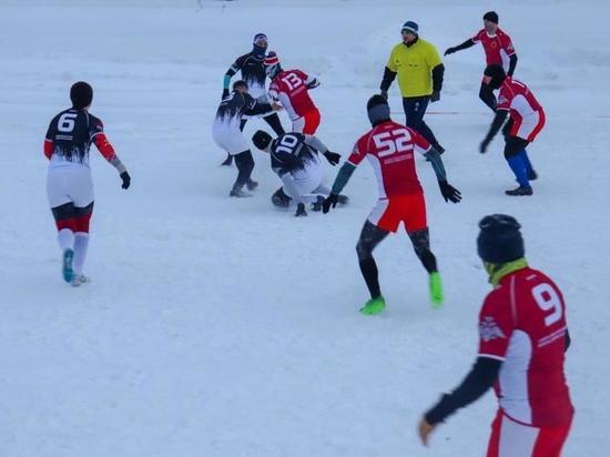 В Североморске стартовал чемпионат Северного флота по снежному регби