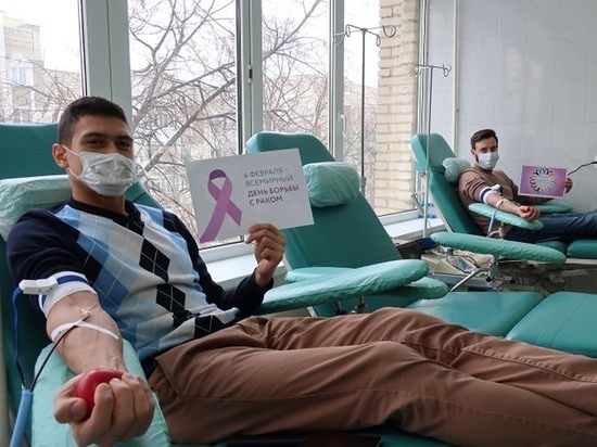 Более 40 тамбовчан сдали кровь для пациентов с онкологией