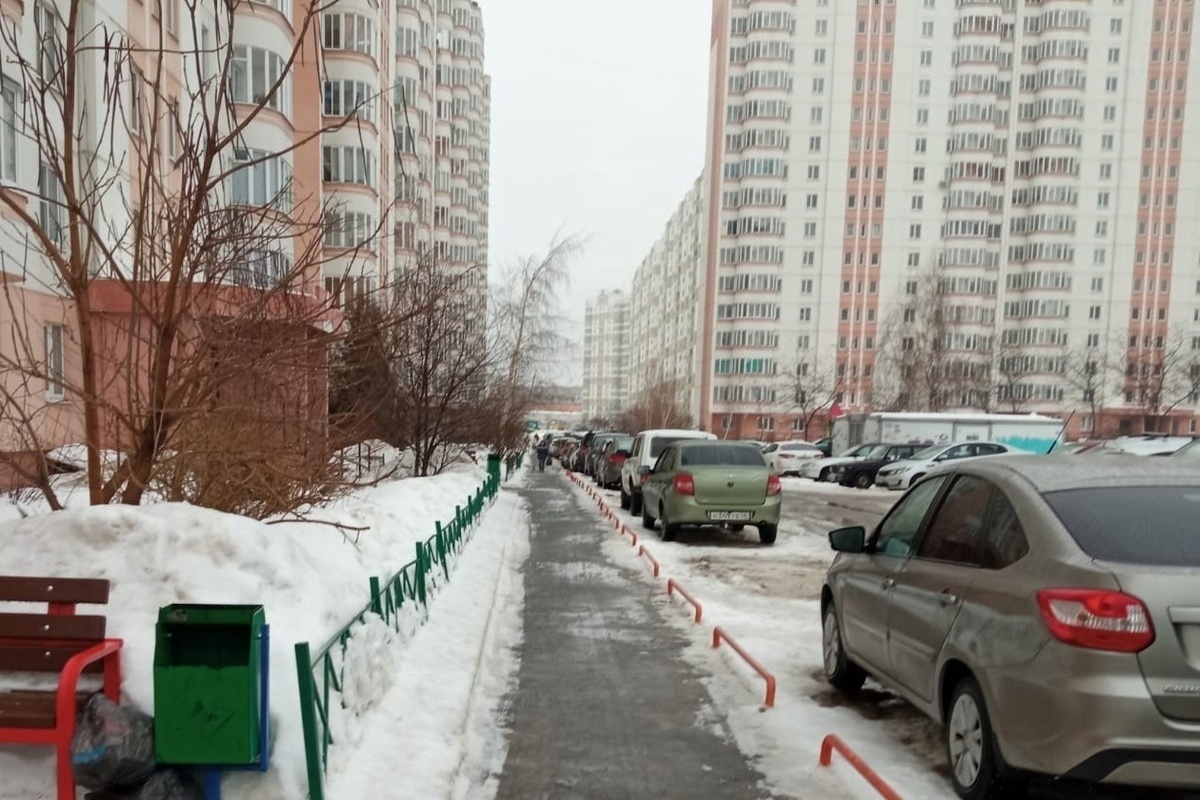 Зимние улицы Москвы дворы