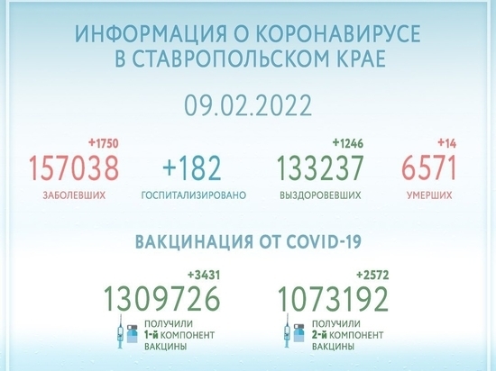 Ставропольский губернатор: уровень заболеваемости COVID-19 колеблется