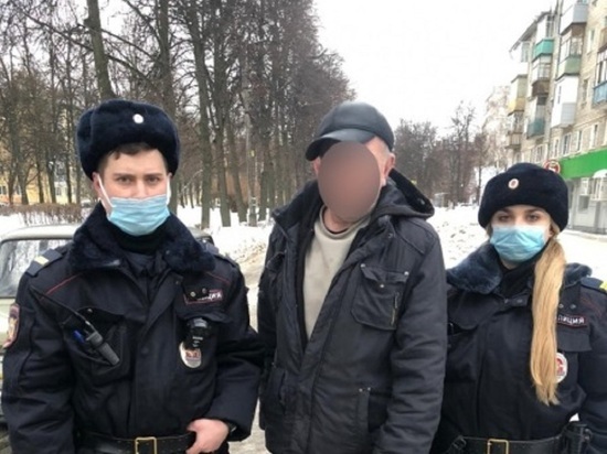 В Рязани водитель-нарушитель попытался сбежать от полицейских