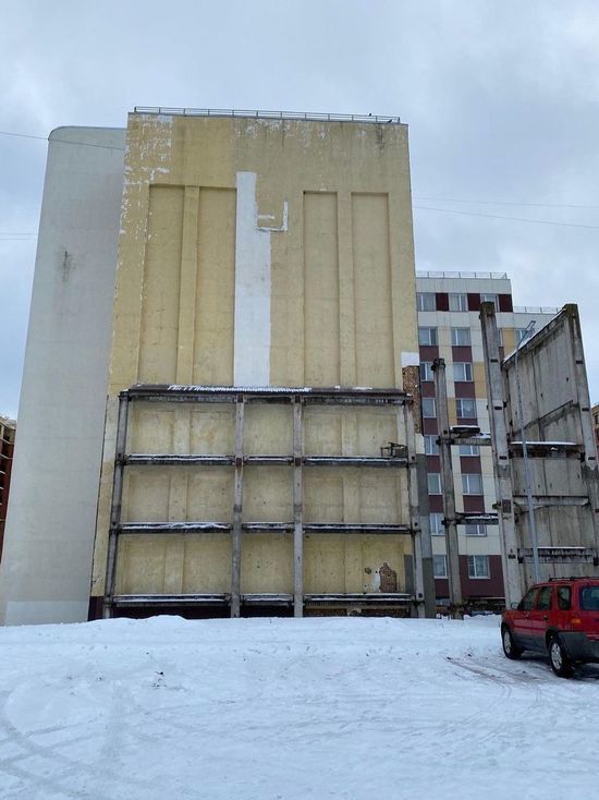 Недострой на улице Народной в Пскове будет ликвидирован