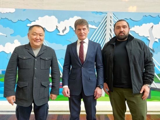 Вице-спикер ГД Шолбан Кара-оол встретился с губернатором Приморья