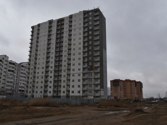 В Астрахани достраивают 16- этажный дом для переселенцев из ветхого и аварийного жилья
