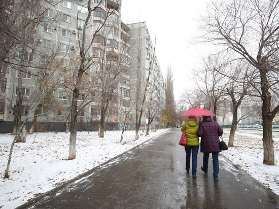 В Астрахани 11 февраля ожидается снег с дождем