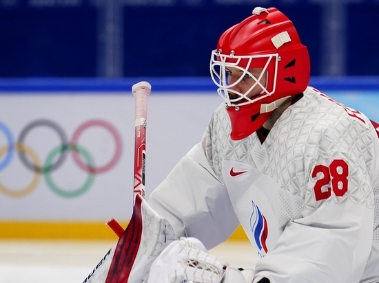 Сборная Россия по хоккею выигрывает у Дании после второго периода