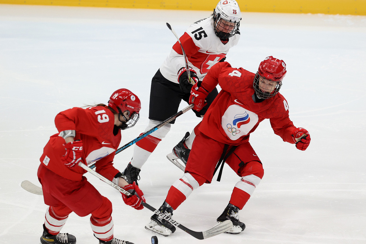 Хоккеистки сборной России проиграли Швейцарии в четвертьфинале Олимпиады