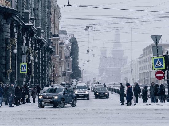 Из-за сильного ветра в Петербурге продлили «желтый» уровень погодной опасности