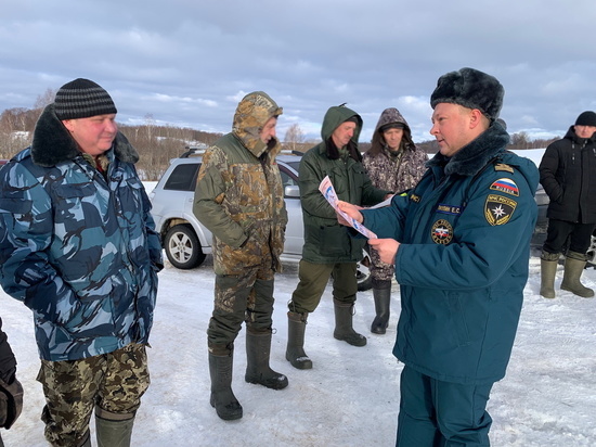 В Починковском районе на озере Дивинка прошли соревнования по зимней рыбалке