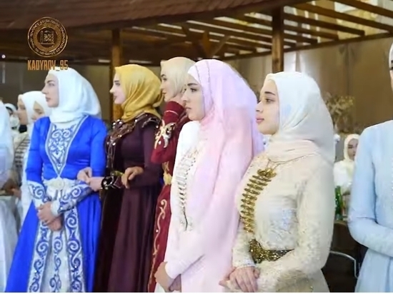 Кадыров опубликовал видео с чеченской свадьбы