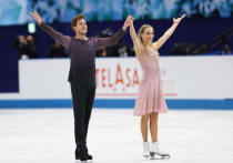 Российские фигуристы Виктория Синицина и Никита Кацалапов заняли лишь второе место на Олимпийских Играх в Пекине в дисциплине танцы на льду