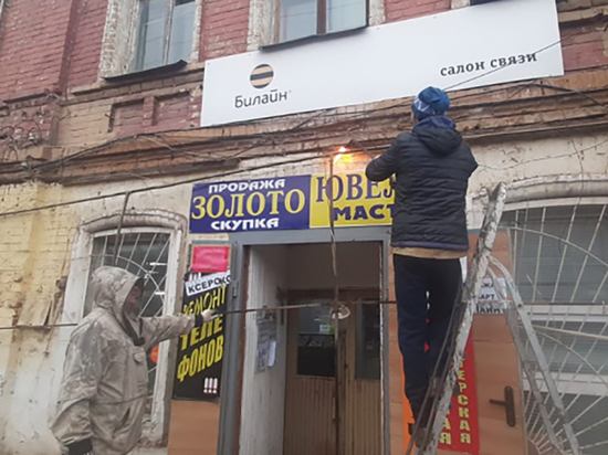 В Астрахани на Больших Исадах снесли ларьки