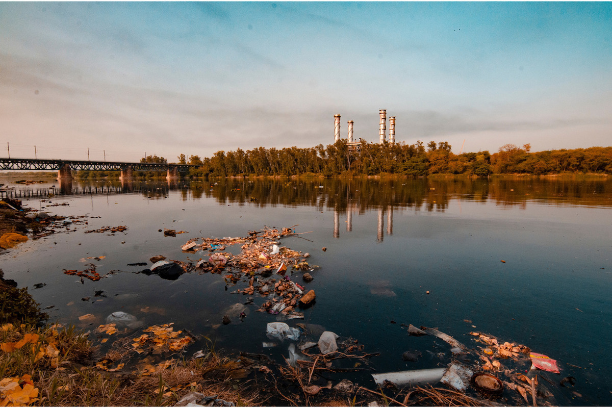 Фото загрязнения водоемов