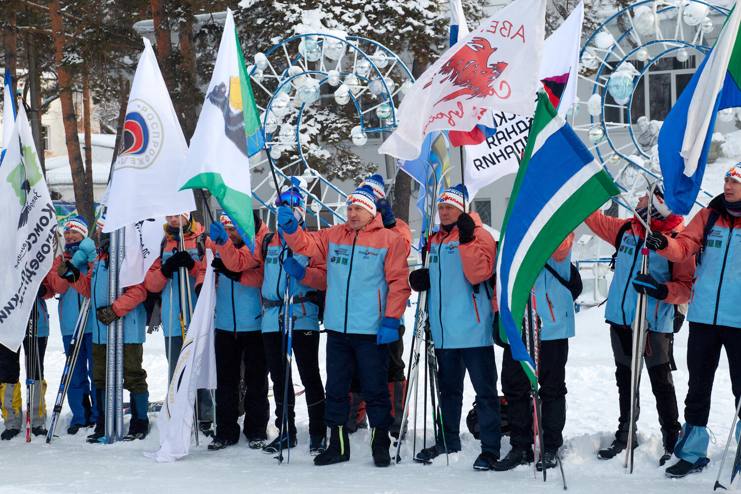 Спортсмены-лыжники из Хабаровска отправились в 400-километровый переход по Амуру
