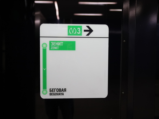 Станцию метро «Зенит» откроют 17 февраля на время футбольного матча