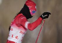 Женская сборная России по лыжным гонкам (Юлия Ступак и Наталья Непряева) заняла третье место в командной спринте на Олимпийских играх в Пекине