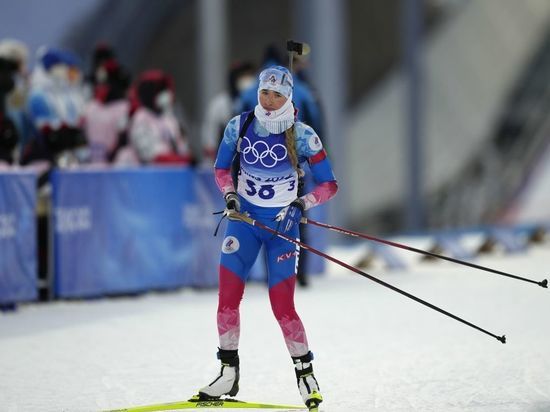 Россиянки стали вторыми в олимпийской биатлонной эстафете