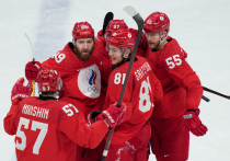 Главный тренер российской хоккейной сборной Алексей Жамнов прокомментировал победу его команды над соперниками из Дании в четвертьфинале хоккейного турнира Олимпийских игр в Пекине. 