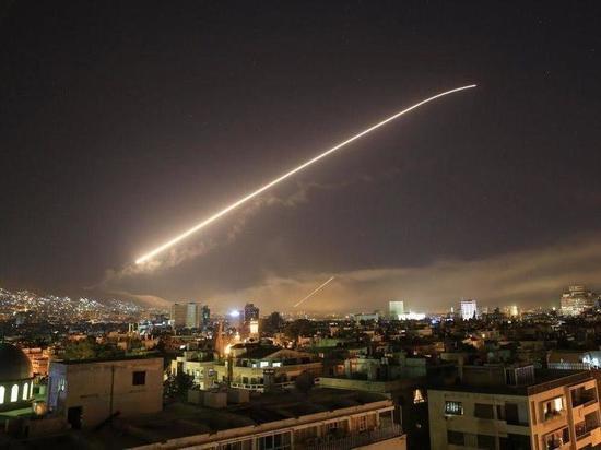 Израиль атаковал объекты в районе Дамаска