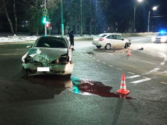 ДТП в Заволжском районе Костромы: 33-летний водитель «Лады» госпитализирован