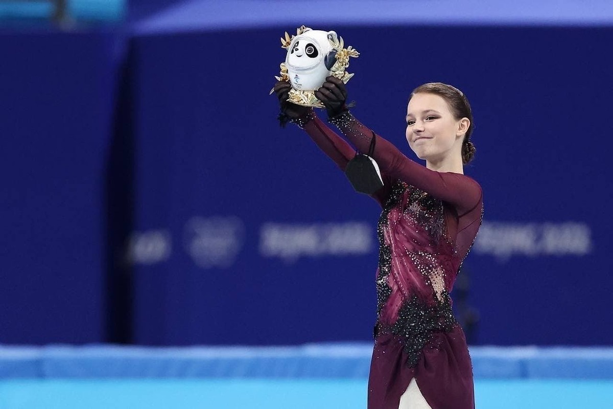 Опубликовано видео победного проката Анны Щербаковой в Пекине