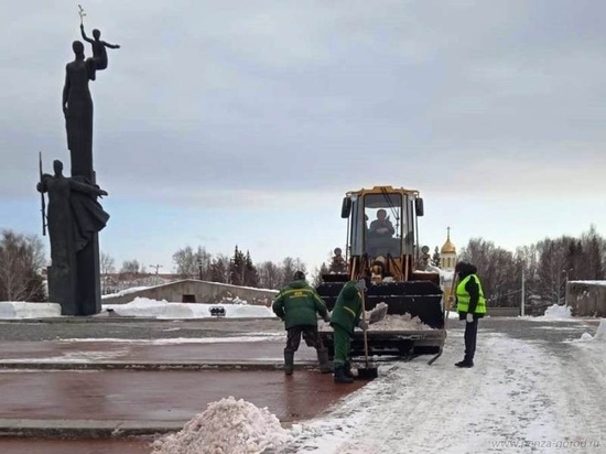 Пензенские памятники готовят к 23-февряля