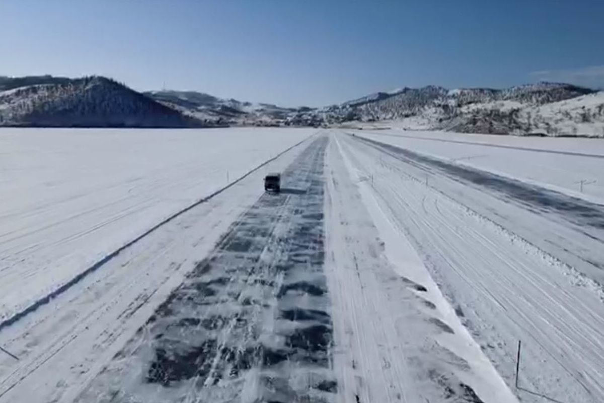 Красноярск Ольхон зимой