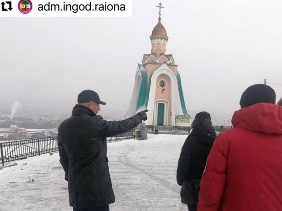 Туалет и парковки сделают возле часовни на Титовской сопке в Чите