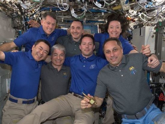 Космонавт Шкаплеров отметил день рождения на орбите: «Ну мы и дали!»