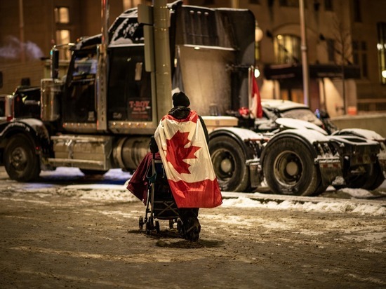 Канадская полиция жестко разогнала протест дальнобойщиков в Оттаве