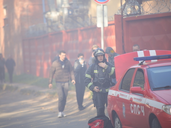 В Калининградской области вспыхнула еще одна баня