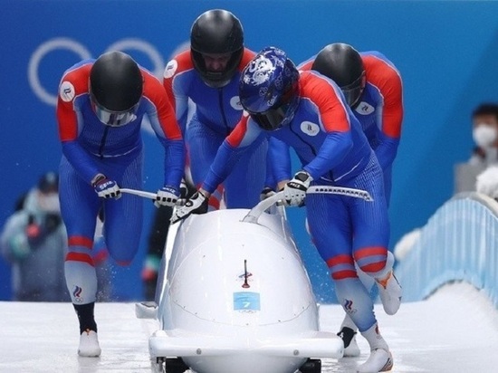 Бобслеисты из Красноярска оказались на 7-м и 8-м местах на Олимпийских играх в Пекине
